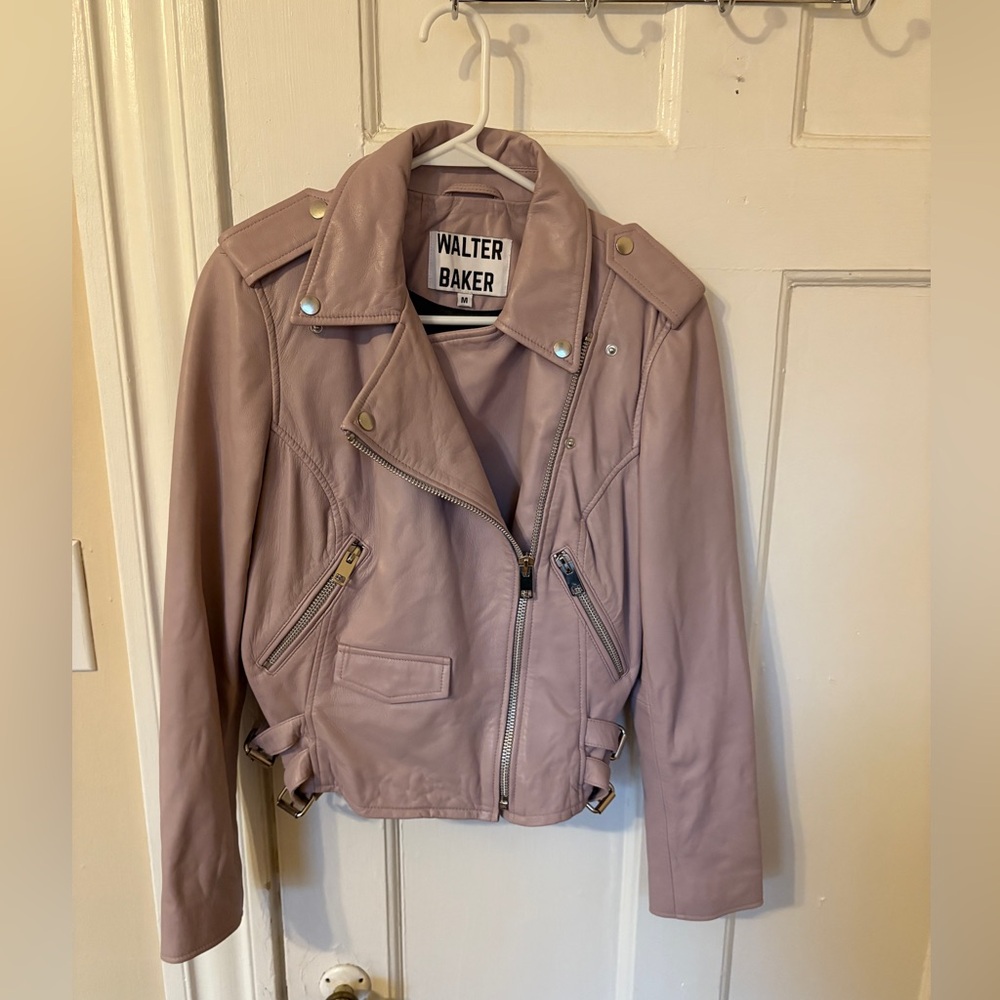 Walter Baker Leather Moto Jacket